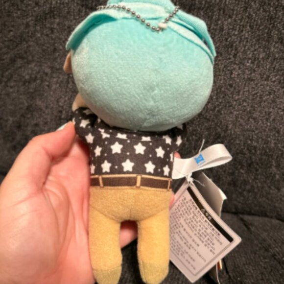 NWT Tiny Tan BTS RM Lying Plush with Hanger Sega New with Tags! 6" Long - Picture 3 of 5